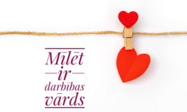 Mīlēt ir darbības vārds